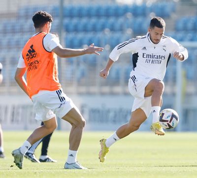 entrenamiento del real madrid