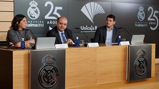 La Fundación Real Madrid y Unicaja Banco renuevan su convenio de colaboración