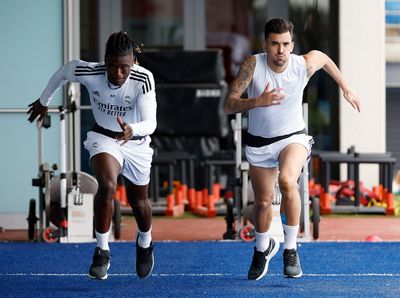 entrenamiento del real madrid