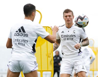 entrenamiento del real madrid