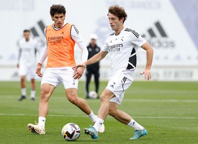 entrenamiento del real madrid