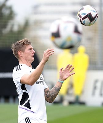 entrenamiento del real madrid