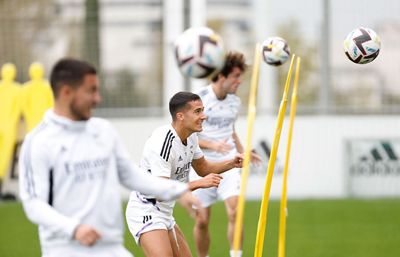 entrenamiento del real madrid