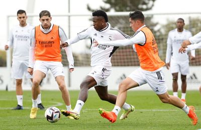 entrenamiento del real madrid