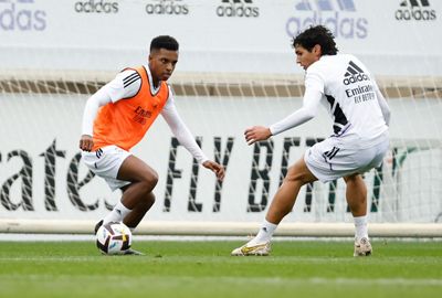 entrenamiento del real madrid
