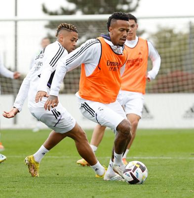 entrenamiento del real madrid