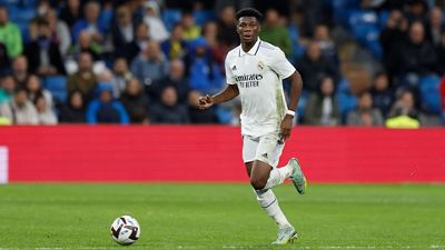 Real Madrid squad for Valencia match