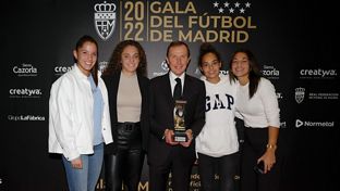 O Real Madrid foi protagonista na Gala de Futebol de Madrid