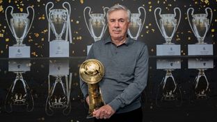 Ancelotti, Globe Soccer Award 2022 for best manager of the year