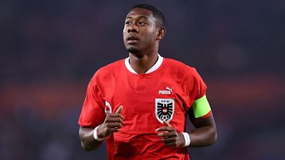 2-0: Golazo de Alaba en la victoria de Austria frente a Italia