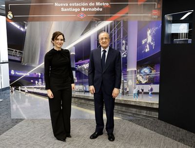 acuerdo de colaboración para la nueva estación de metro santiago bernabéu