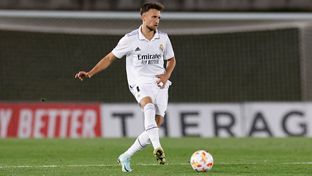 Once inicial del Castilla frente a la Cultural Leonesa