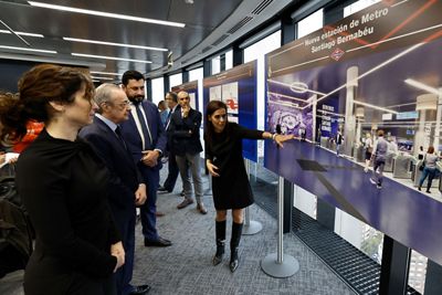 acuerdo de colaboración para la nueva estación de metro santiago bernabéu
