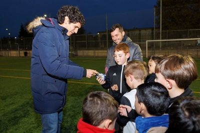 vallejo visita la escuela sociodeportiva de torrejón