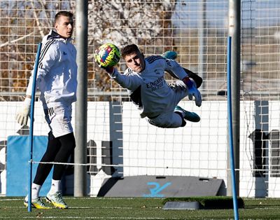 entrenamiento del real madrid