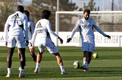 entrenamiento del real madrid
