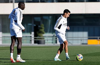 entrenamiento del real madrid