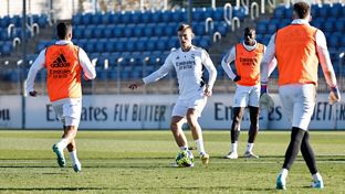 Retour aux entraînements à la Ciudad Real Madrid