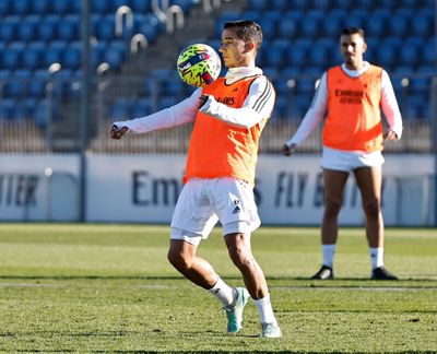 entrenamiento del real madrid