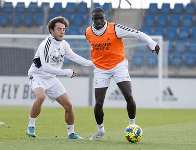 entrenamiento del real madrid