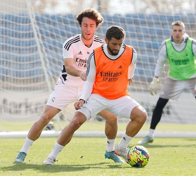 entrenamiento del real madrid