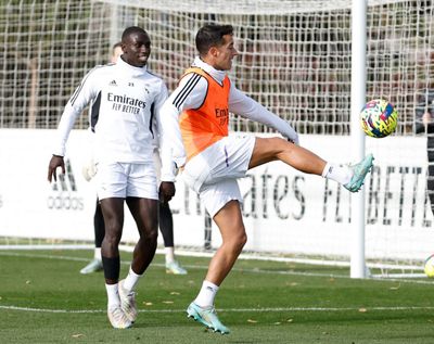 entrenamiento del real madrid