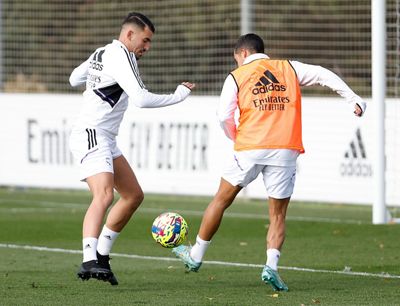 entrenamiento del real madrid