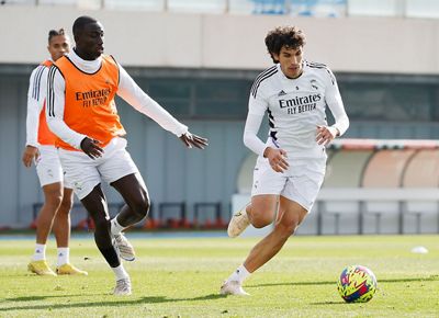 entrenamiento del real madrid
