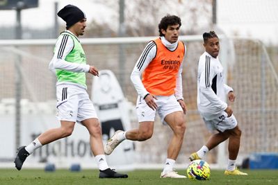 entrenamiento del real madrid
