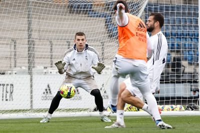 entrenamiento del real madrid