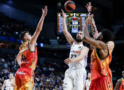 real madrid - valencia basket