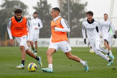 entrenamiento del real madrid