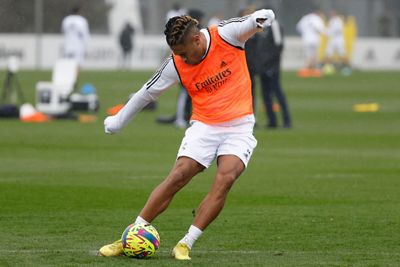 entrenamiento del real madrid