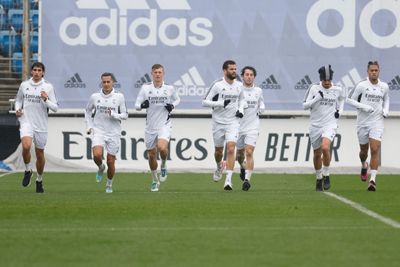 entrenamiento del real madrid