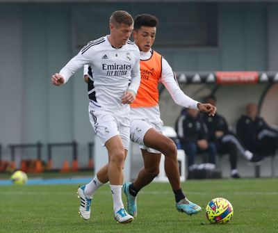 entrenamiento del real madrid