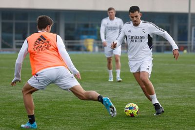 entrenamiento del real madrid