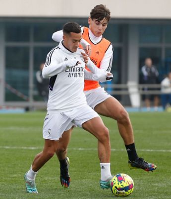 entrenamiento del real madrid