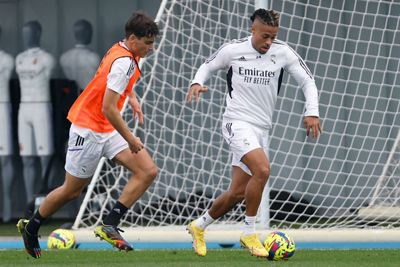 entrenamiento del real madrid