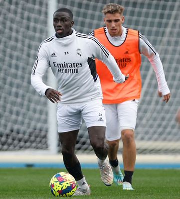 entrenamiento del real madrid