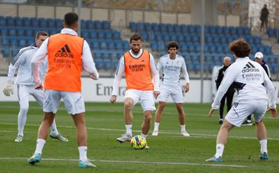 entrenamiento del real madrid