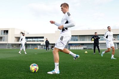entrenamiento del real madrid