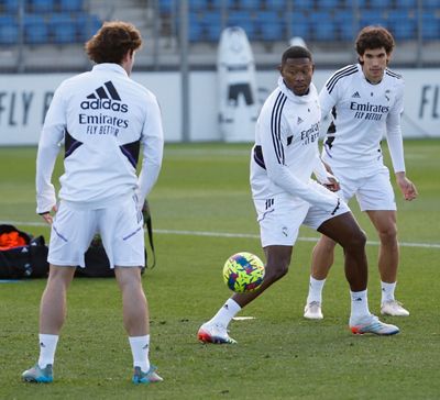 entrenamiento del real madrid