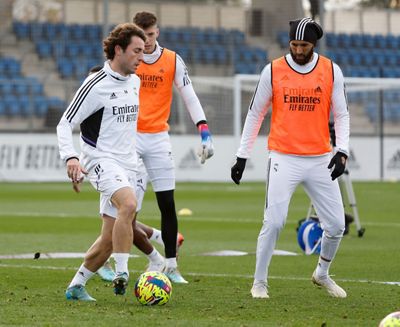 entrenamiento del real madrid