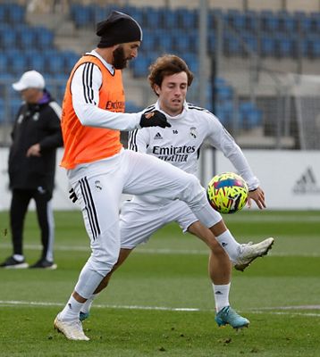 entrenamiento del real madrid