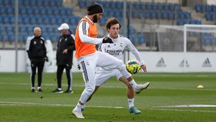 Benzema and Alaba back to training