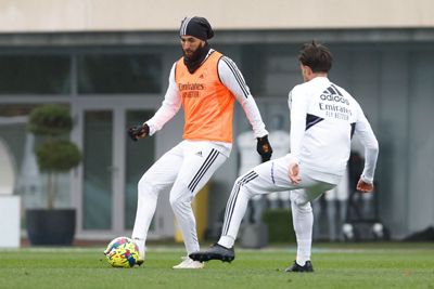 entrenamiento del real madrid