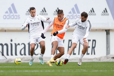 entrenamiento del real madrid