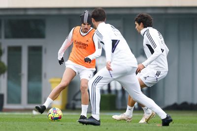 entrenamiento del real madrid