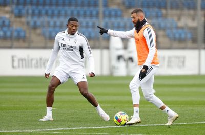 entrenamiento del real madrid