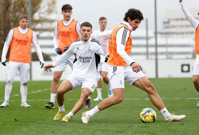 entrenamiento del real madrid